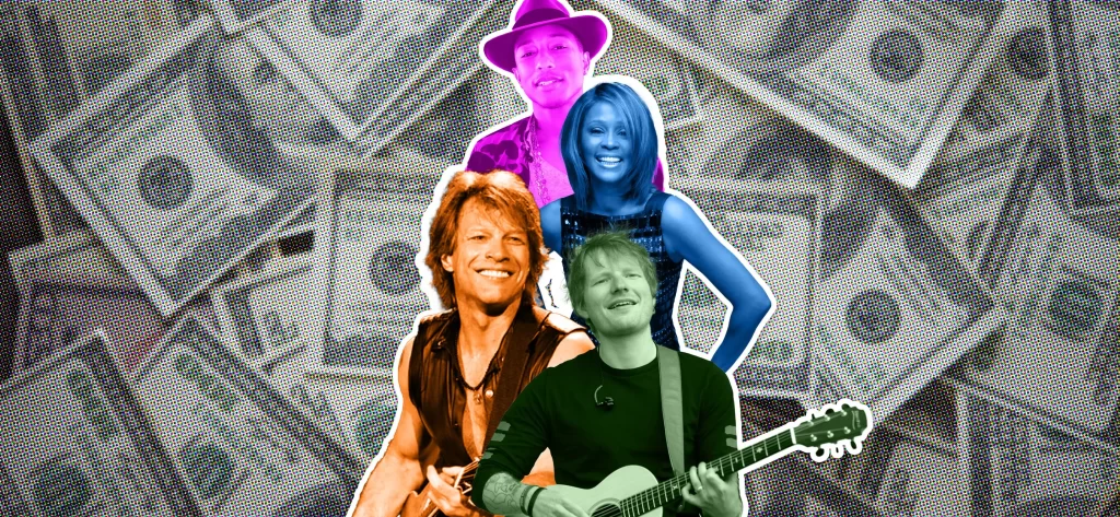 Songs that still earn millions for their stars