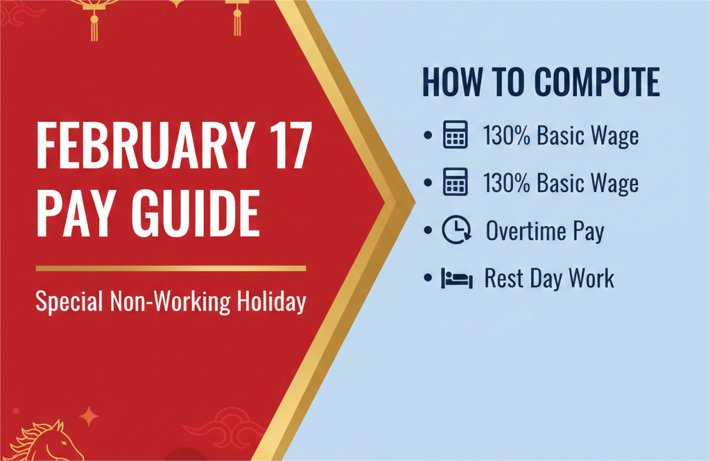 February 17 2026 holiday pay computation