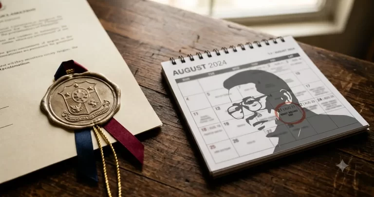 Malacañang Confirms: Ninoy Aquino Day 2026 Is a Special Non-Working Holiday