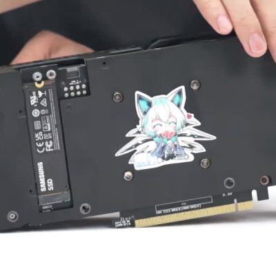 Asus is prepping a GeForce RTX 4060 Ti with a built-in SSD slot