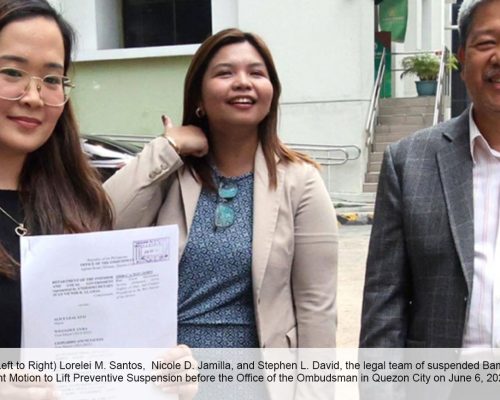 Mayor Guo umapela sa Ombudsman na bawiin ang suspension order, mga paratang walang basehan