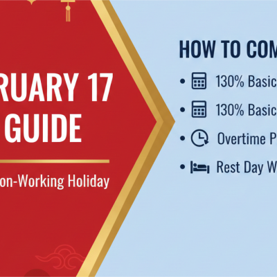 February 17 2026 holiday pay computation