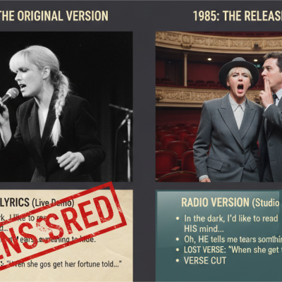 Aimee Mann Voices Carry 1984 original version female pronouns lyric comparison