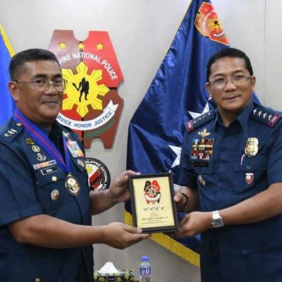Commander NOLCOM pays visit to PNP Chief; Forges ties for enhanced security in Northern Luzon