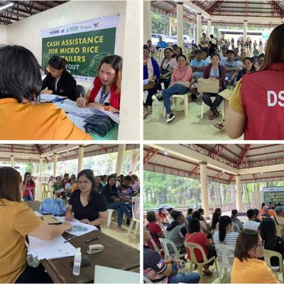 DSWD distributes SLP-cash aid to sari-sari store owners in Bukidnon