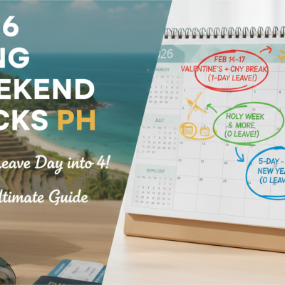 Wag sayangin ang VL! Here is the 2026 PH Long Weekend Cheat Sheet